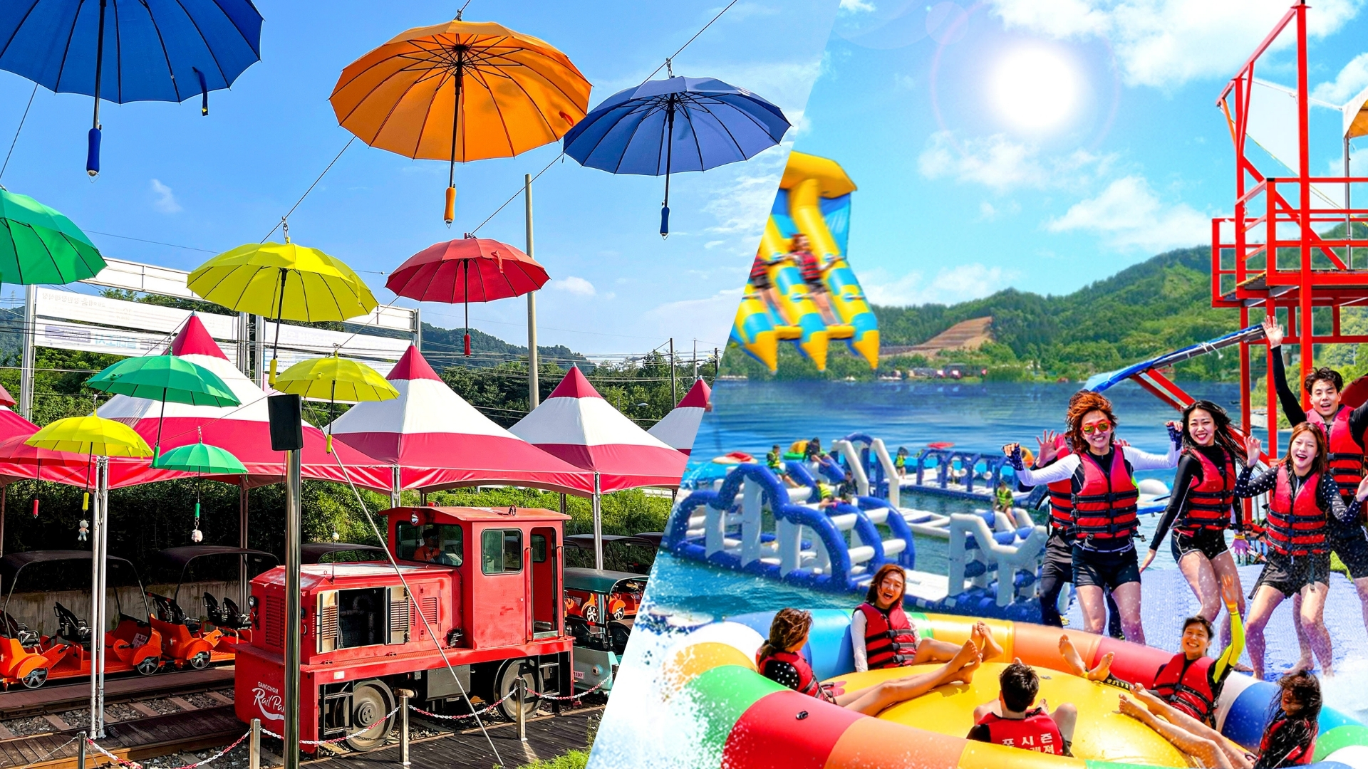 1N2D Nami Island + Gapyeong Water Leisure Package (K-BBQ Buffet + Private Accommodation)